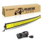 Skyworld Yellow 52 Inch Curved Led Light Bar 675W Spot Flood Combo Off-road L... New. Price: $119.74.