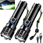 Aknear 99000 Lumen Led Flashlight Rechargeable Super Bright W/zoom & Power Bank New. Price: $74.70.