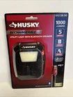 Husky Rechargeable 1,000 Lumens Utility Light Bluetooth Speaker 5 Modes Magnetic New. Price: $34.99.
