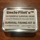 Uncle Flint's Survival Fishing Kit Ii Steel Silver Tin Freshwater Catfish 11033 New. Price: $31.49.