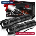 Victoper Led Flashlight 2 Pack, Bright Tactical Torch High Lumens With 5 Modes, New. Price: $16.23.
