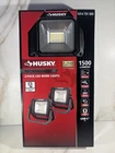 Husky Rechargeable Led Worklight 2-PACK 1500 Lumens New. Price: $32.99.