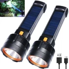 Queena 2 Pack Led Rechargeable Flashlight - 100000 Lumens Super Bright Solar New. Price: $38.88.