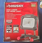Husky 2000 Lm Corded Work Light 120V 5 Ft Sealed Switch Black/red New. Price: $35.00.