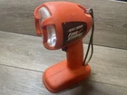 Black & Decker FSL18 Fire Storm Cordless Rechargeable Flashlight Tool Only Works Used. Price: $15.00.