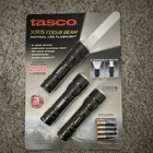 Tasco XR5 Focus Beam Tactical Led Flashlight 3-PACK 250 Lumens Strobe Aaa New. Price: $25.99.