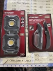 800-LUMEN Led Utility Lights ,magnetic Handle & Folding Knf Sharpener New. Price: $34.99.