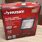 Husky 10,000 Lumen Led Work Light 1005 495 383 New In Box. Price: $65.00.