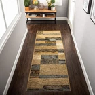 Area Rug Modern Geometric Indoor 2 7 X 8 Light Blue Beige Rockwood Superior New. Price: $74.99.