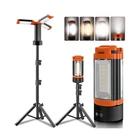 Rechargeable 12000MAH Camping Light With Adjustable Stand, Cordless... Fast Ship New. Price: $80.10.