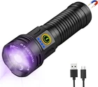 2-IN-1 Powerful Blacklight Led Flashlight Uv&high Lumens Tactical Rechargeable New. Price: $39.79.