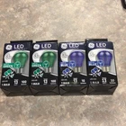 Ge Led A15 3W 100 Lumens 4 Bulbs Total Green/blue Light Fast Shipping! New. Price: $14.25.