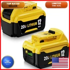 Ibanti Packs 12AH DCB208 Battery Replacement For Dewalt 20V DCB207 New. Price: $82.33.
