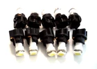 10X White 12V T5 Led Wedge Instrument Panel Light Bulb Lamps 3/8" Sockets New. Price: $15.89.