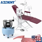 Us Portable Dental Folding Chair Light /silent Oil-free Compressor New. Price: $280.72.
