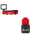 Milwaukee 2356-20 + 48-11-2425 M12 Packout Flood Light W/ CP2.5 Battery New. Price: $132.01.