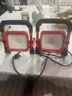 Craftsman 2000 Lumens Led Work Light Water Resistant Fold Flat (pair) Used. Price: $50.00.