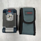 Bosch GLI18V-420 Led Work Light Bare Tool W/ Case 1.3 Ah Battery Used. Price: $49.99.