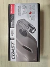 Coast HX500 Led Flashlight 480 Lumens 250M Range IP54 Rechargeable Black Open. Price: $23.50.