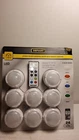 Defiant 8 Pk. Puck Lights 4 Color Changing Wireless Led New Box,. Price: $23.00.