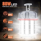 80W Linkable Led Temporary Work Commercial Industrial Construction Lights New. Price: $64.67.