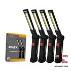 Nodinihu Working Portable, Rechargeable Lights With Magnetic BLACK*4 New. Price: $44.52.