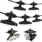 Texthell 50FT Led Construction String Lights 75W 7500LM Adjuest 90180 Degrees New. Price: $76.48.