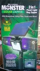 Bell+howell Monster Solar Zapper 2-IN-1 Flood Light/ Bug Motion Activated New. Price: $21.95.