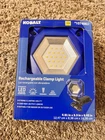 Kobalt 1500 Lumen Rechargeable Clamp Led Work Light IPX4 Dimmable New. Price: $29.99.