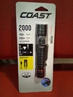 Coast PX200R Usb-c Rechargeable Flashlight, 2000 Lumens New. Price: $30.00.