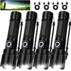 Milaoshu 4 Pack Flashlight Rechargeable 99,000 High Lumens, Super Black New. Price: $68.66.