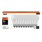 Feit Electric A19 Led Light Bulbs, 60W Equivalent, Non Dimmable, 800 Lumens, E26 New. Price: $14.99.