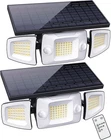 Deepn Solar Outdoor Lights, IP67 Waterproof Flood With Dual New. Price: $132.79.