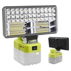 Meroukou Compatible Ryobi 18V Battery Cordless Work LIGHT38W 6000LM FLASHLIGHT2 New. Price: $59.38.