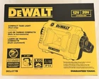 Dewalt DCL077B 12V/20V Max Cordless Led Compact Task Work Light Tool Only New. Price: $89.99.