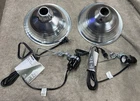 Woods Clamp Light - 8 1/2" Aluminum Refractor 6 Foot Cord # 151 Lot Of New. Price: $19.99.