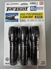 Bell+howell Taclight High Performance Flashlight 3 Pack With 5 Modes New. Price: $21.95.