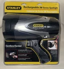 New Stanley Series SL2M09 Black & Gray Handheld Rechargeable Spotlight. Price: $69.99.