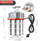 Kukuppo 150W Led Temporary Work Construction Lights Jobsite 25000LM New. Price: $99.45.