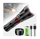 Skyfire 1209 Xl Rechargeable Flashlight- Open Box, Ignition Lens, Carry Strap New. Price: $100.00.