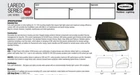 Hubbell Laredo LMC-100P8-1-QST Exterior Security Light 100W New. Price: $75.00.