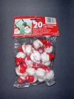 Vintage 20 Mini Santa Head Covers Snap On Christmas Tree Lights Decor New. Price: $10.00.