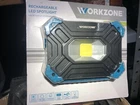 Workzone Rechargeable Led Spotligh Lithium Ion Battery 2000 Lumen New. Price: $21.00.
