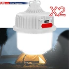 Solar Rechargeable Hooked Good Camping Tent Lights Emergency New. Price: $26.66.