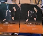 Set Of 2 Led Hands Free Flashlight Gloves, Battery Powered, Fabric Black New. Price: $5.00.