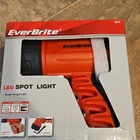 Everbrite Led Spotlight 300 Lumens Handheld Impact Resistant Orange 6075 New. Price: $14.99.