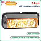 Buyers Products 8891004 5 Amber Raised Strobe Warning Light, Leds, IP67 New. Price: $39.86.