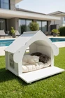 White Cat / Dog House Indoor Natural Pine , Modern Furniture Pets (led Light ) New. Price: $149.00.
