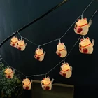 10 Pcs Led 5.4FT Cat String Lights Battery Operated Lucky Kitten Fairy Decor New. Price: $38.33.