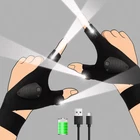 Moipejo Led Flashlight Gloves Rechargeable, Mens Stocking Black New. Price: $27.46.